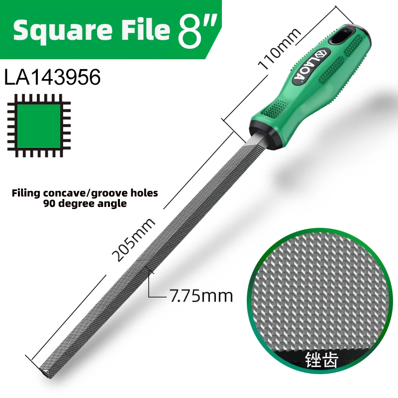 Square file