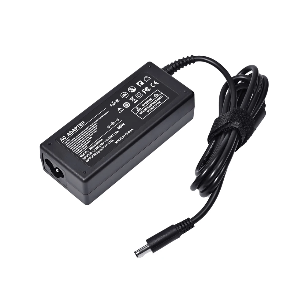 19.5V 3.34A 65W 4.5*3.0MM 노트북 AC 어댑터 충전기 (델 인스피론 15 5585 3501 5579 5575 5593 5567 5570 7580 5594 7560 5591 용)