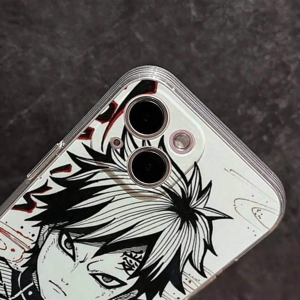 Gaara Naruto Ultra Clear TPU Slim Shockproof Phone Case