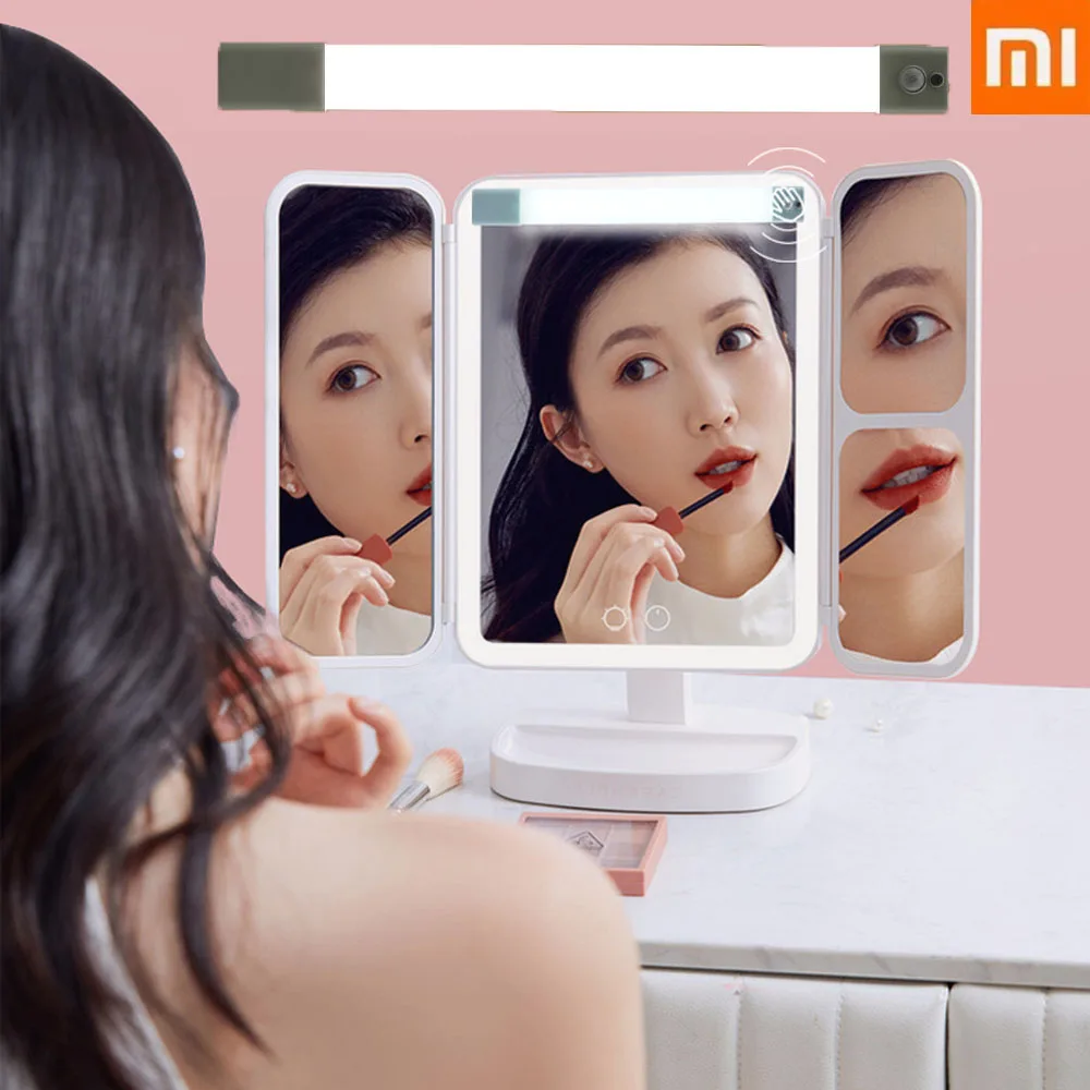 Xiaomi Night Lamp With Motion Sensor LED Rechargeable Bathroom Mirror Light For Bedside