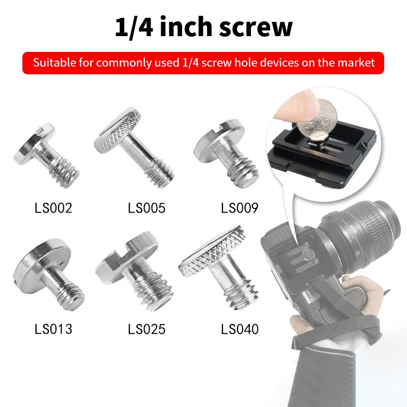 Stainless Steel Tripod Screw Thread ZXGJ0002 Double-sided Lens