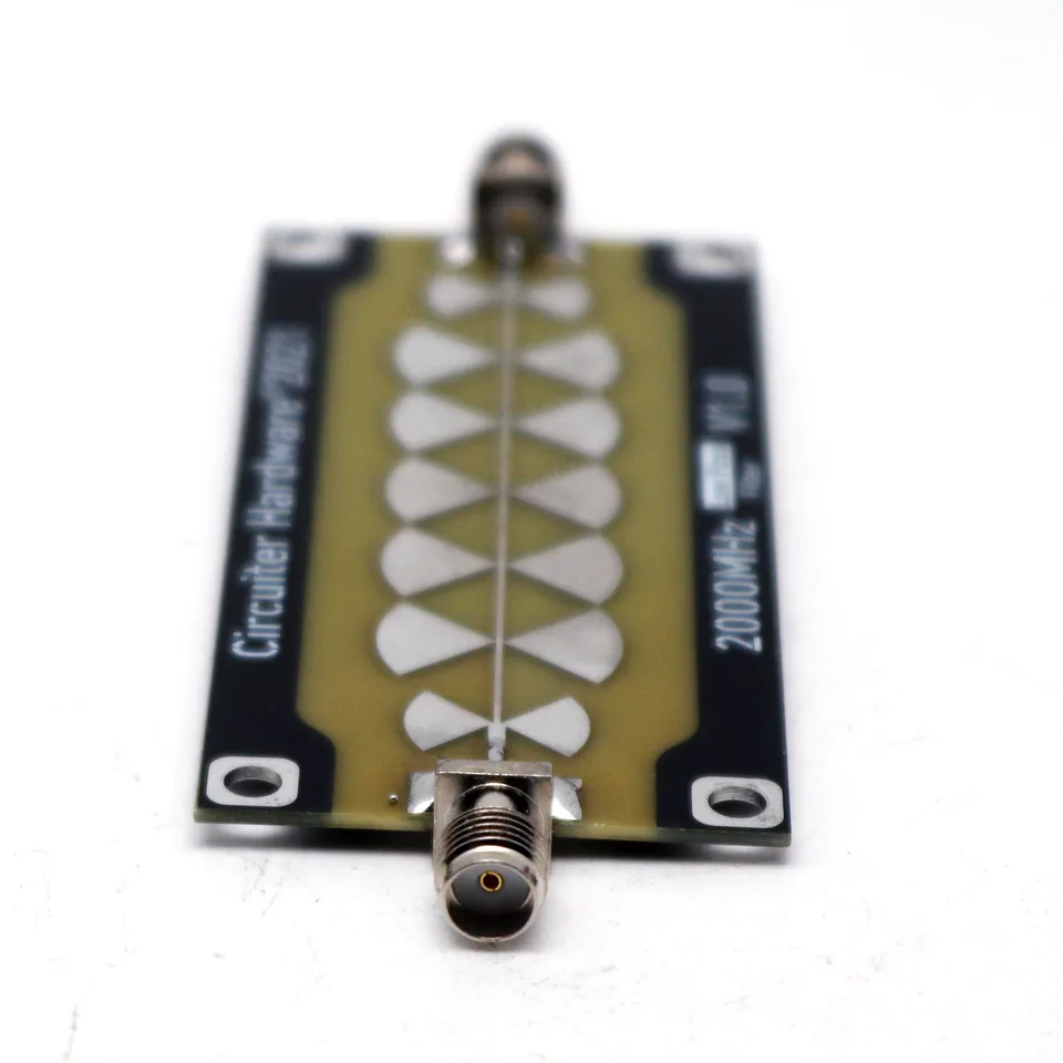 RF Filter | 1Mhz to 2GHz Butterfly Microstrip Low-pass Filter RF