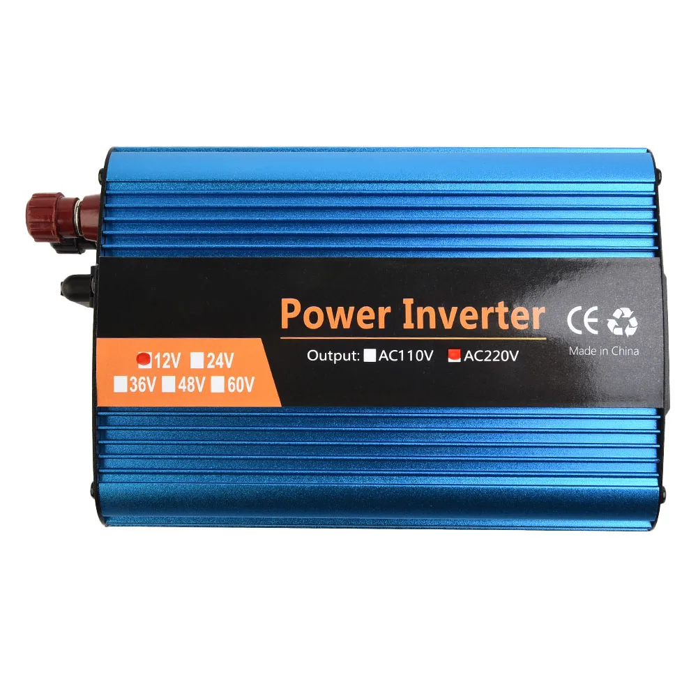 

4000W Pure Sine Wave Inverter Car Solar Inverter 12V/24V To 220V DC To AC Voltage Converter Adapter Car Power Supply