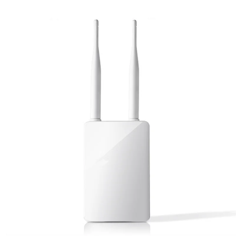 

Уличный беспроводной роутер 4G, водонепроницаемый Wi-Fi роутер, двухдиапазонный 300 Мбит/с со слотом для SIM-карты, источник питания POE (вилка стандарта ЕС)