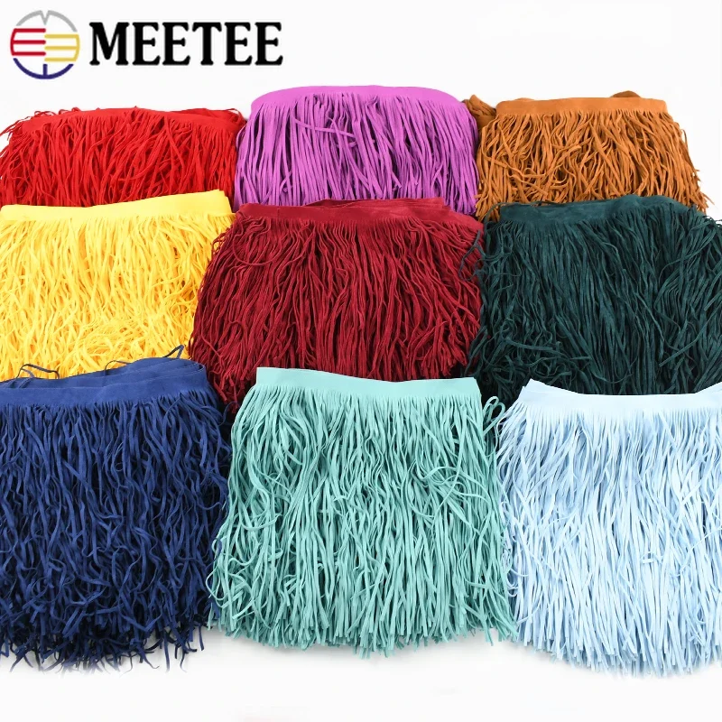 Suede Tassel Fringe Trim 6