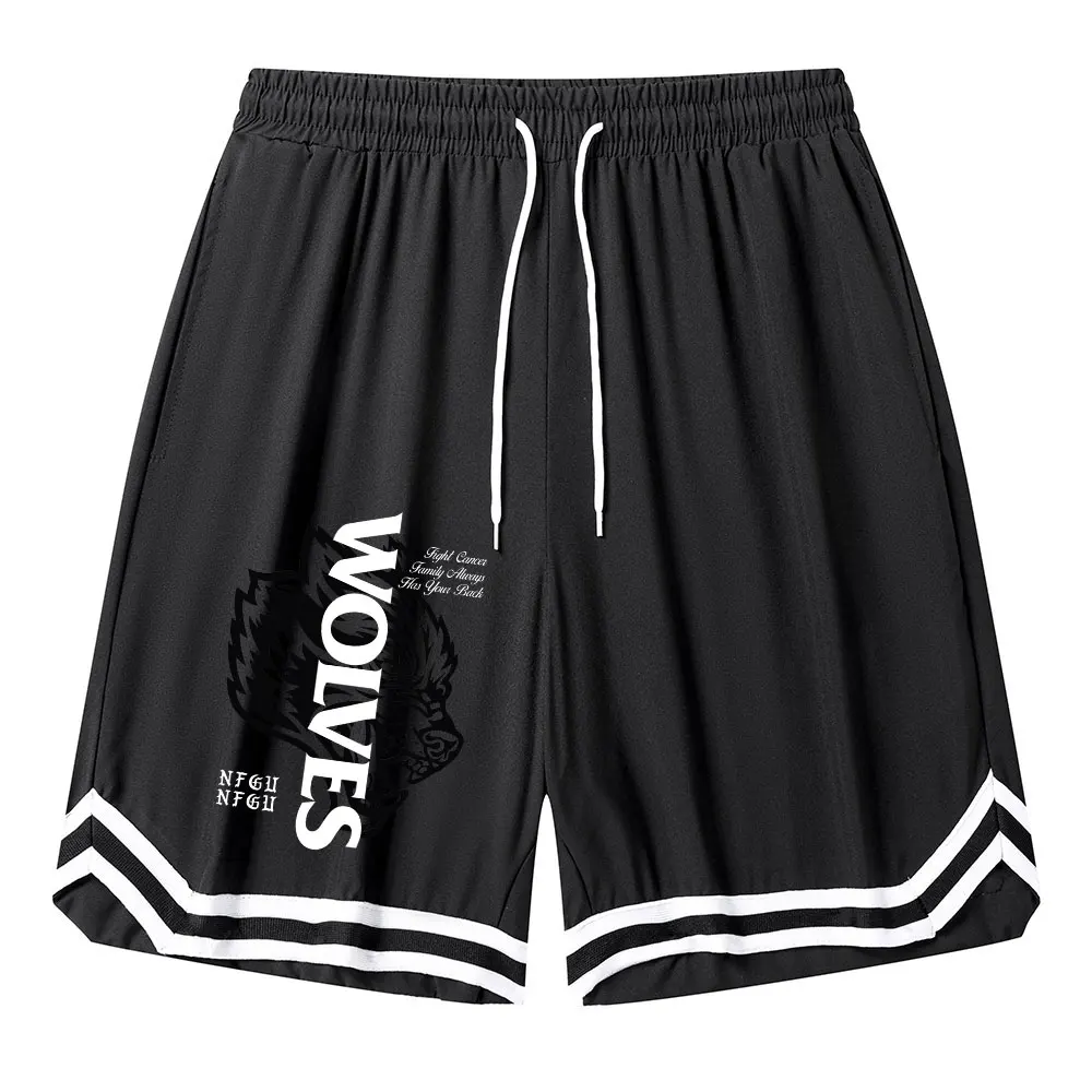 Darc الذئاب الرياضة شورت كرة السلة الرجال تشغيل ال...