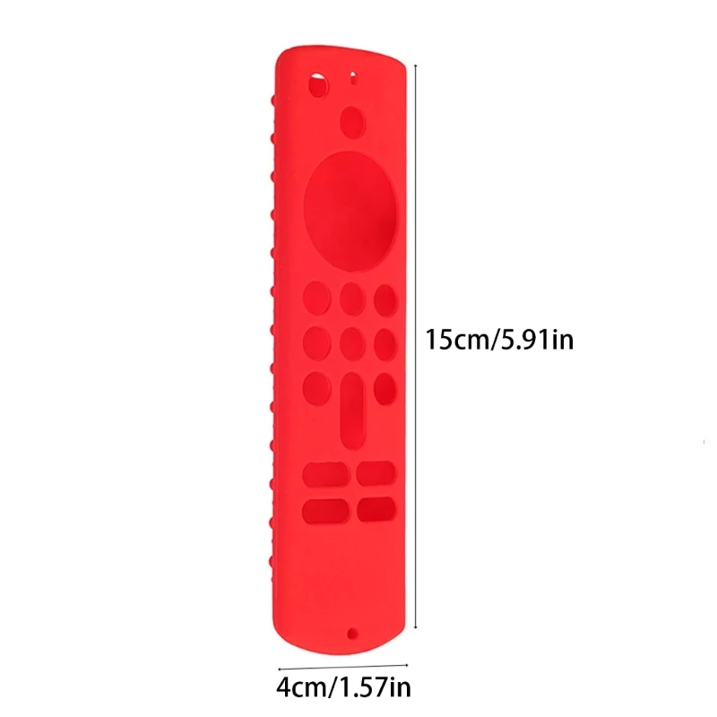 Smart Remote Control Case For Fire TV Stick 4k Max Non-slip Shell Cover Silicone Shockproof Washable Remote Replacement Cover