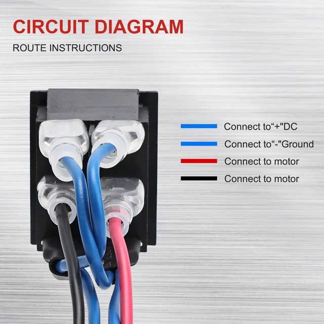 Interrupteur à Bascule 12 V CC 3 Positions  ON -Off-  ON  6 Broches Pour Voiture~p153986285