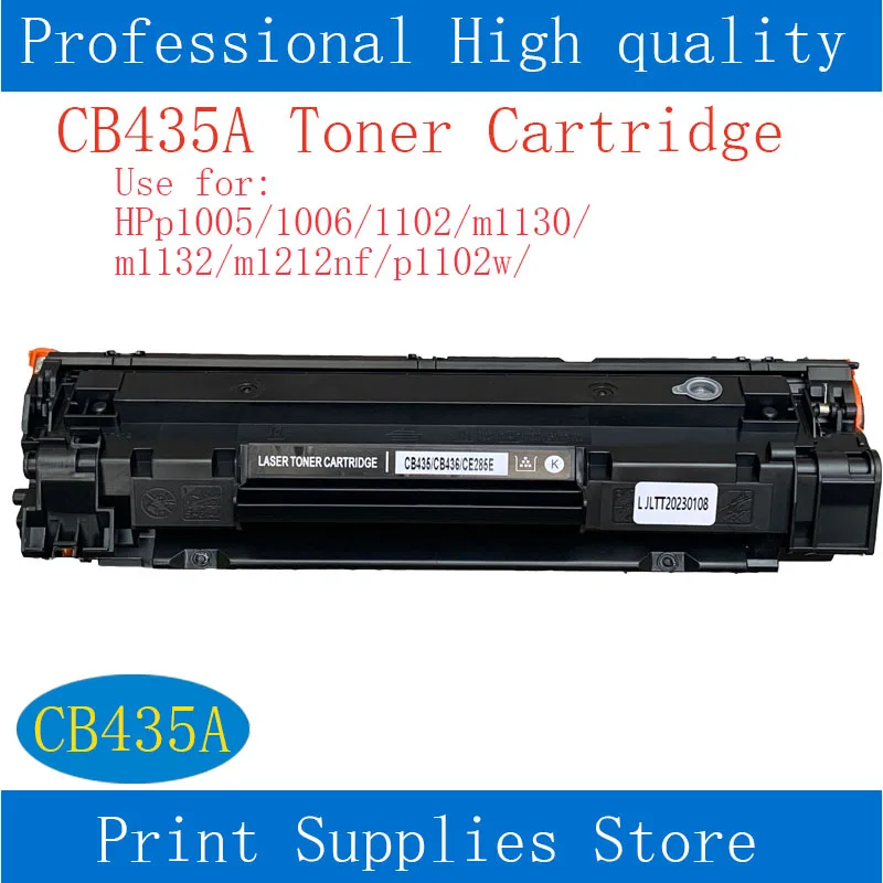 TonercartridgeCB435AforHPLaserJetprinterP1005HP1006P1102W