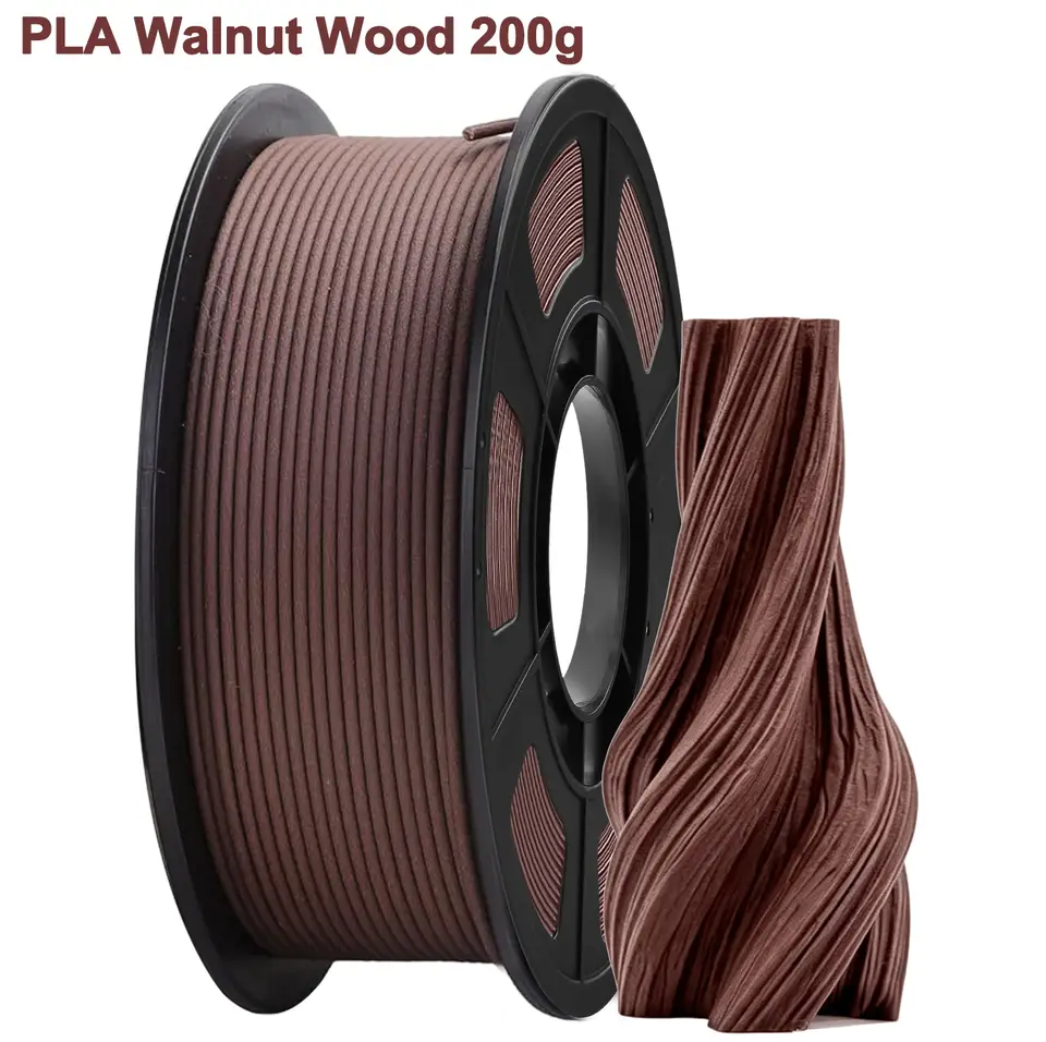 200g(0.44lbs) Wood PLA Filament 1.75mm ±0.03mm For FDM 3D Printer And Pen High Quality Bubble Free Fast Shipping image 8