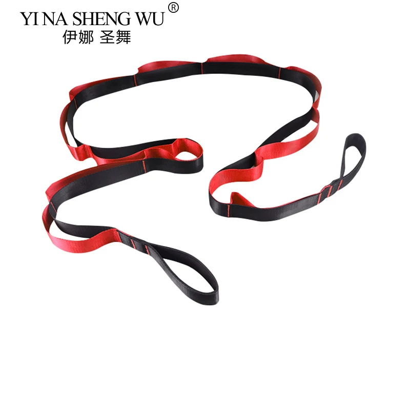 Enhanced Non-Elastic Stretch Strap for Yoga, Pilates, Dance, and Physical Therapy