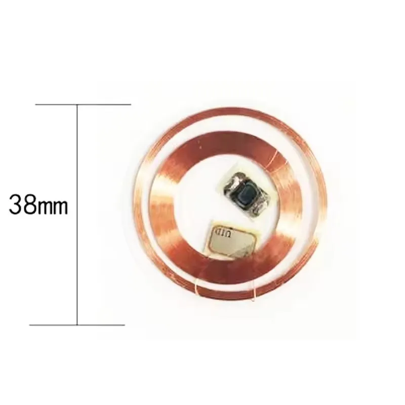 Dual Chip Frequency RFID Rewritable Key Tags