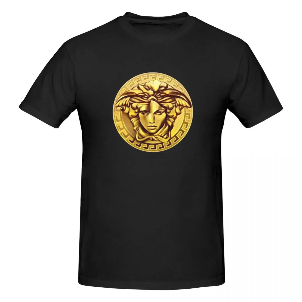 

Golden Lion And Damask Ornament 9 Men's tight fitting sports T-shirt, Breathable,3D print T-shirt