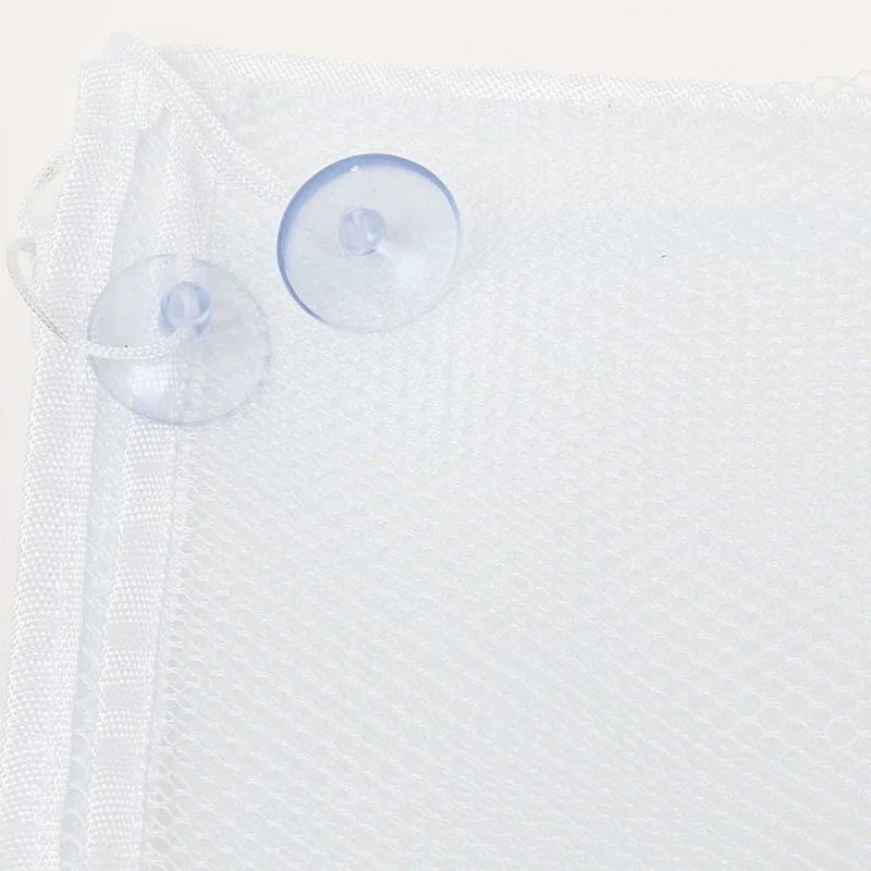 1PC Children's Bathroom Mesh Bag Bath Toy Folding Bag Water Play Toy Storage Bag Bathtub Hanging Bags