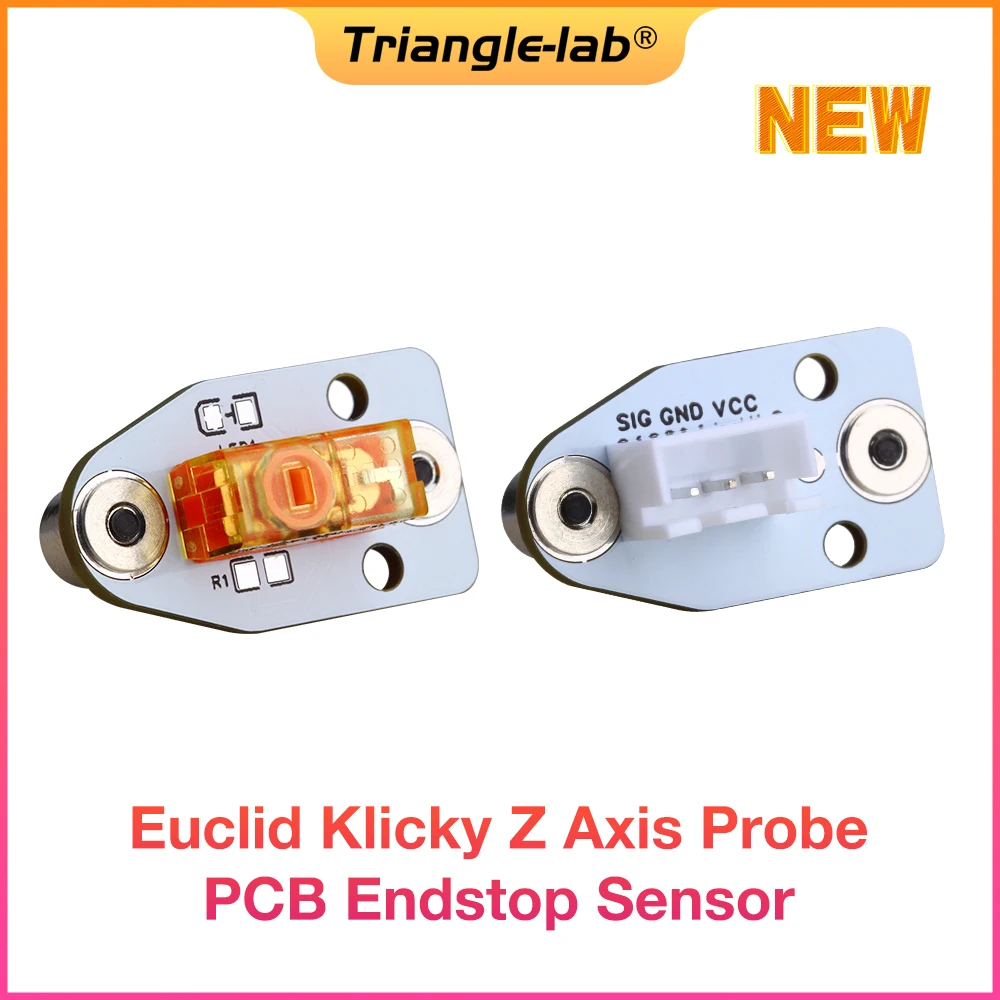 Trianglelab 24V Euclid Klicky Probe Z Axis PCB Endstop Sensor D2F-5 for Voron 2.4 Trident 3D Printer V-Core 3.0 Ender Railcore