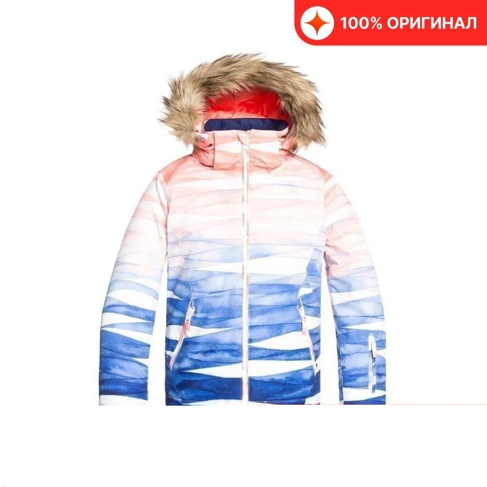 Chaqueta de snowboard Roxy 2019 20, jet ski girl, mid denim, estampado Yumi Yamada (EUR:10/m) chaquetas de exterior cálidas y cómodas, resistentes al desgaste para deportes, Kaht, accesorio de seguridad eficiente,