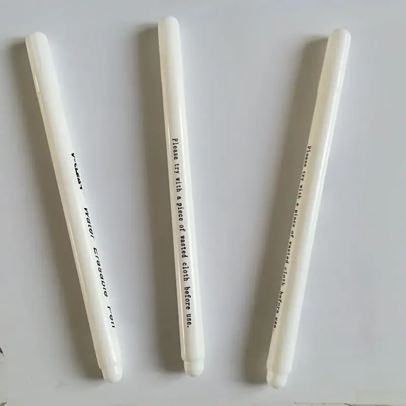 Water Erasable Fabric Marker Sewing Fine Line Erasable Marking Pen Chako Ace White