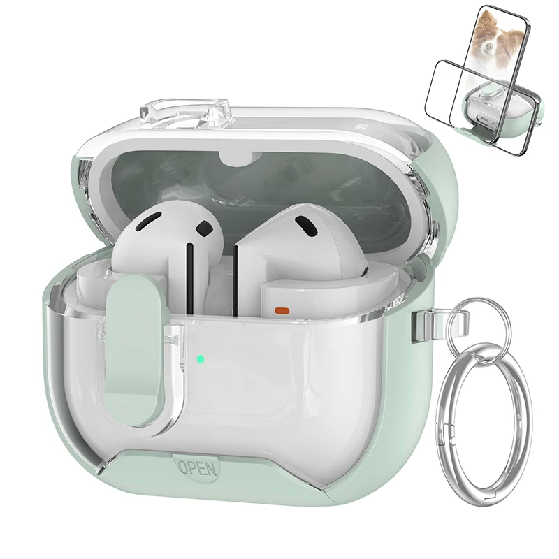 Secure Lock Protective Case with Phone Stand & Cleaning Kit