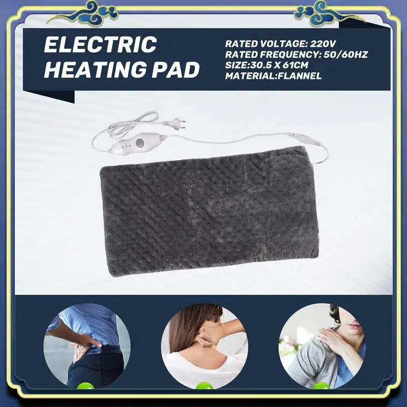 Latest Extra Large Electric Heating Pad For Back Pain And Cramps Relief 12X24 Inch -Soft Heat For Moist & Dry Therapy