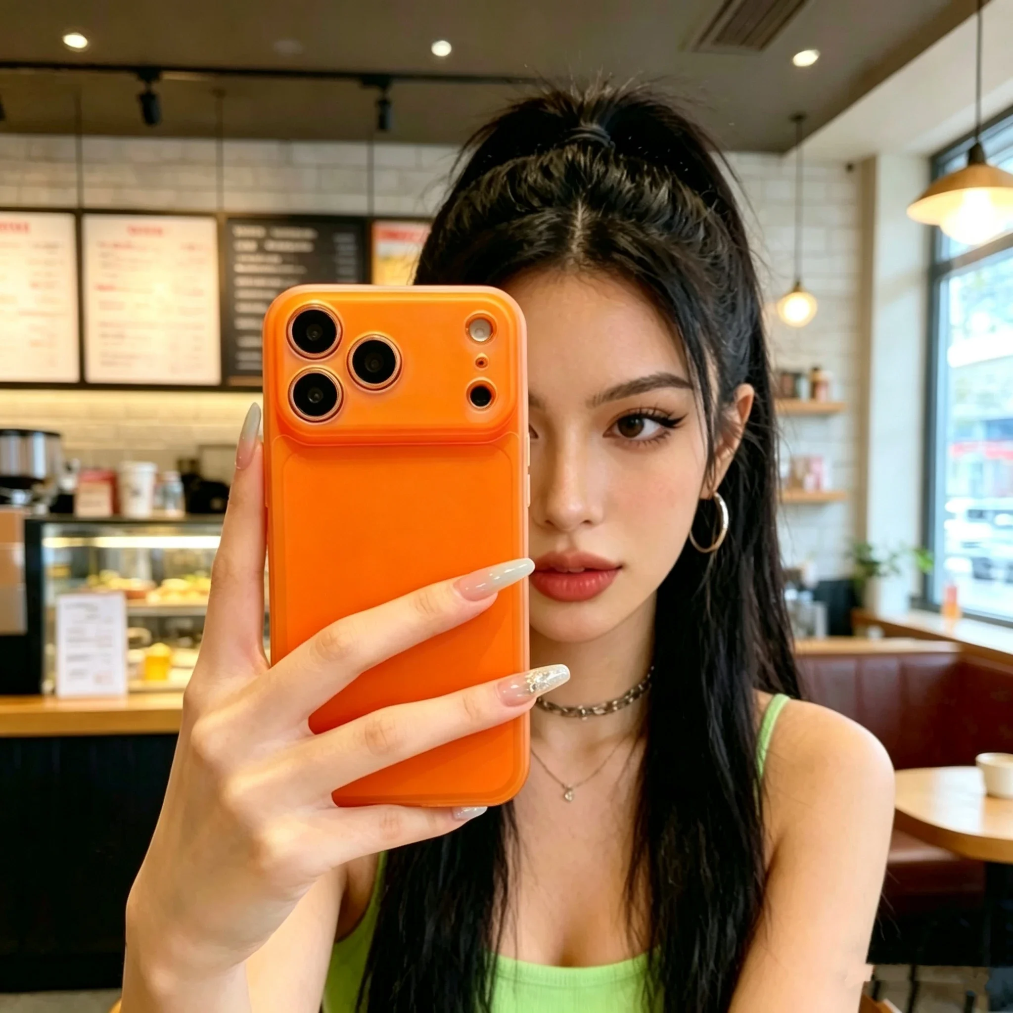 Luxury Ultra Slim Matte Clear Colorful Soft Silicone Phone Case