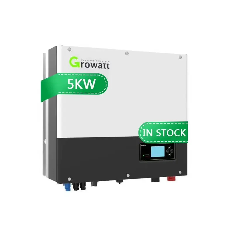 Growatt 17.5A 5000W 6000W Hybrider Wechselrichter Inverter Solare Dc Ac Monofase Per Sistema Solare Residenziale