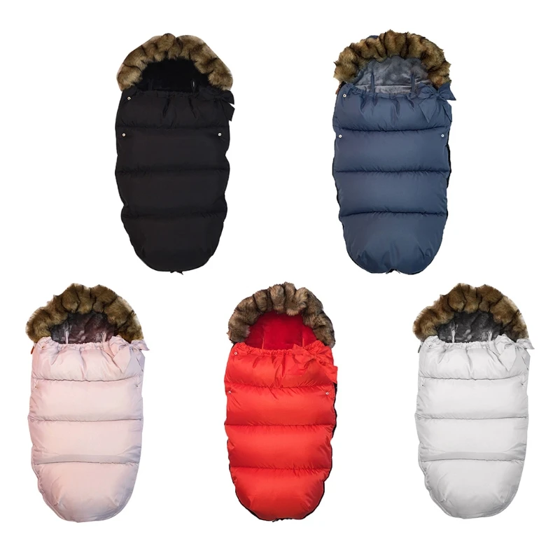 

Зимние толстые спальные мешки, теплый детский спальный мешок, конверт для новорожденных, ветрозащитная подушка для коляски, для