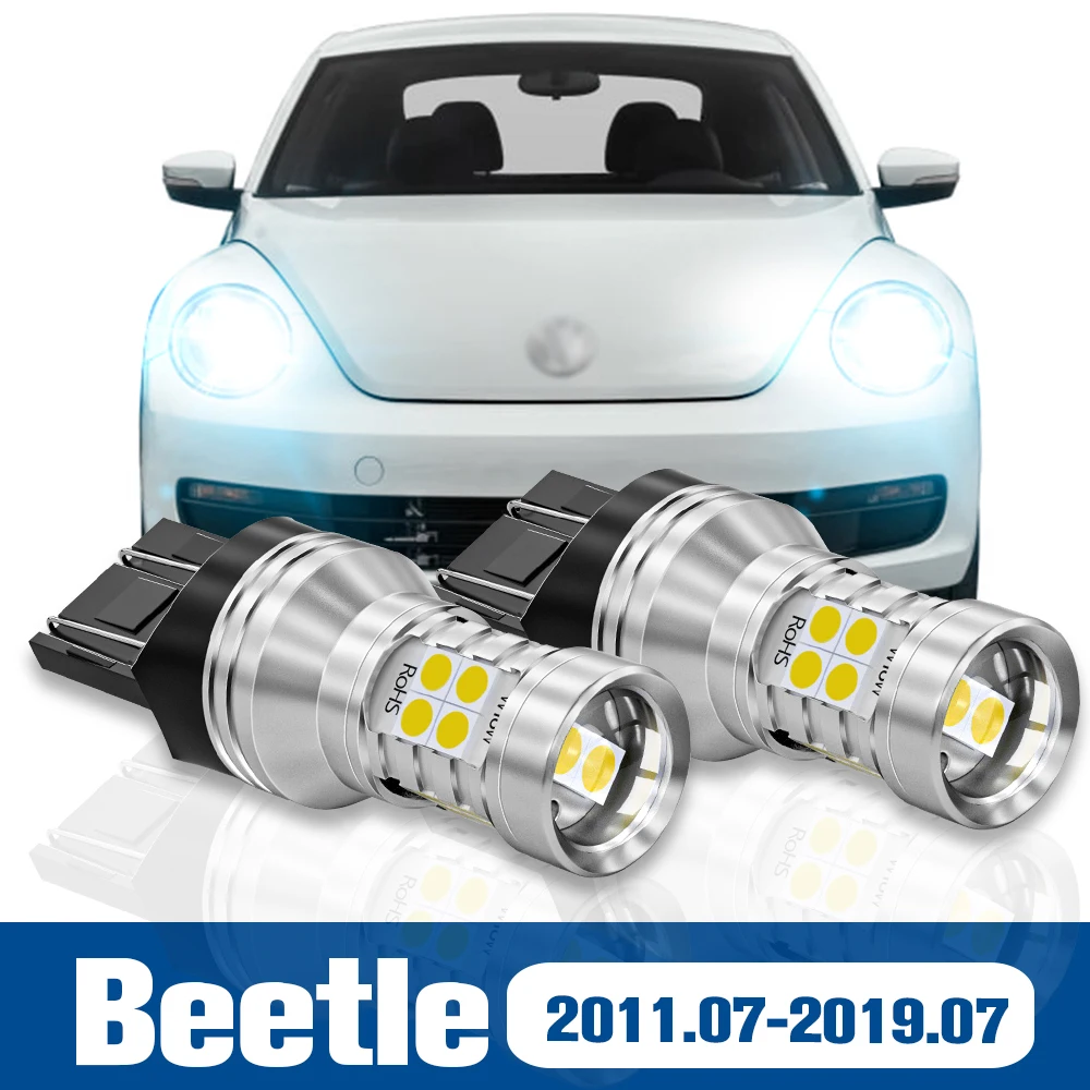 

2pcs LED Daytime Running Light DRL Lamp Accessories Canbus For VW Volkswagen Beetle 2011-2019 2012 2013 2014 2015 2016 2017 2018