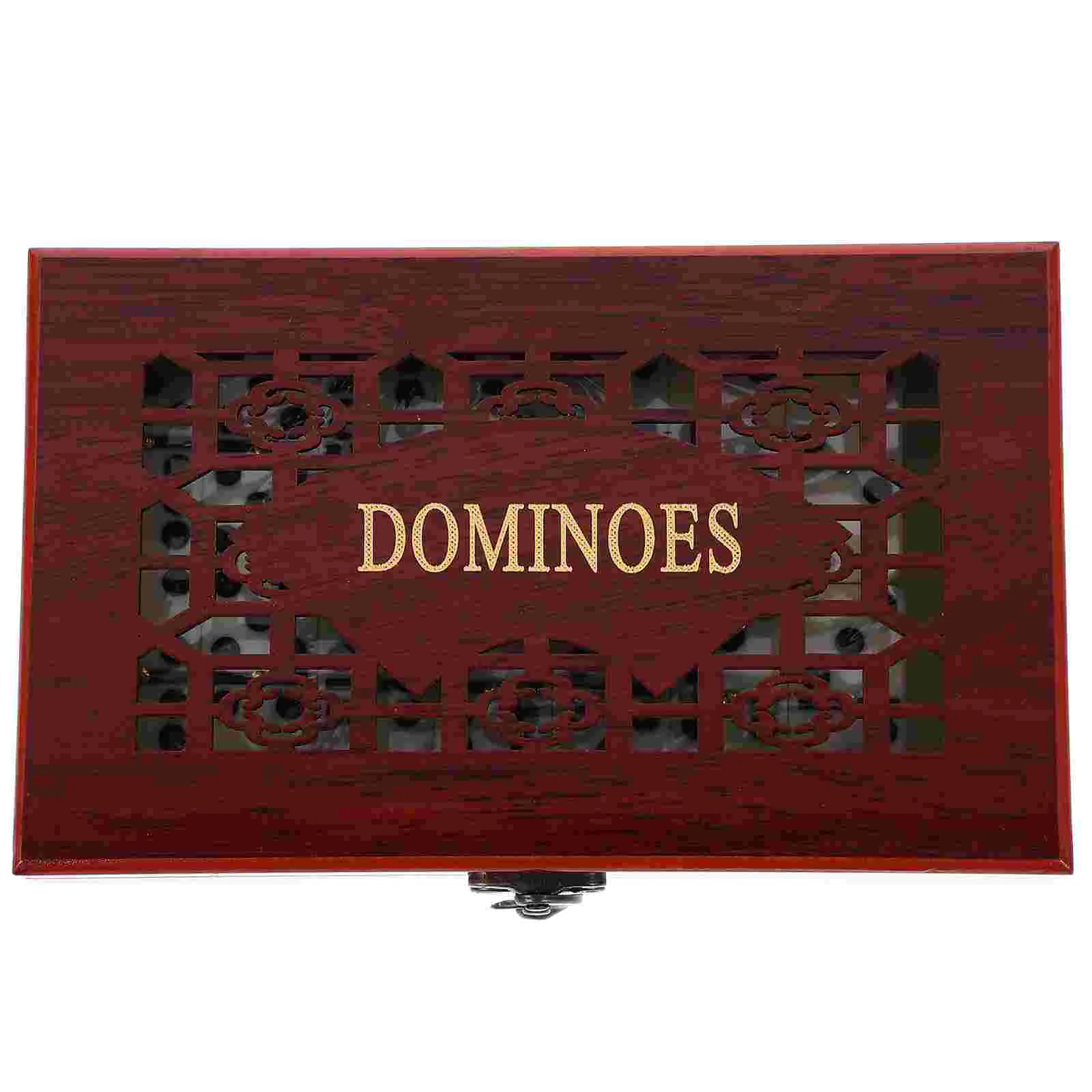 

Classic Domino Blocks Board Game Toy Dominoes Set Entertainment Recreational Party Game Toy With Box (Random Patterns)