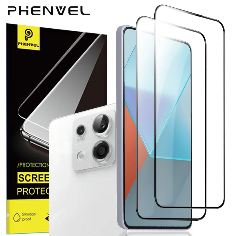 

Олеофобное Защитное стекло для Xiaomi Redmi Note 13 Pro, полное покрытие, Защита экрана для Xiomi Redmi Note13, закаленная пленка