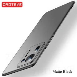 Ultra Thin Matte Hard Phone Case - ZROTEVE Sleek Protection Cover for Mi Mix 2 (Matte Black)