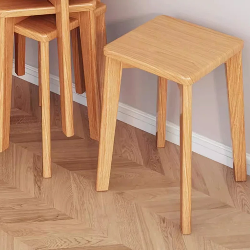 Mininalism Wood Dining Chair Nordic Design Home Luxury Dining Chairs Modern Living Room Poltrona De Luxo Furniture Decoration