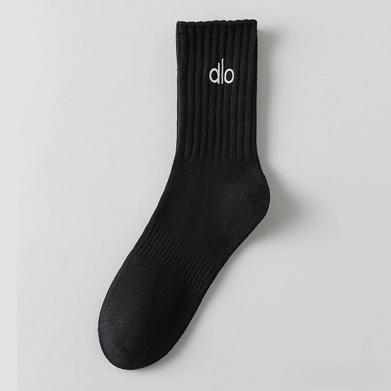 Woman Men Outdoor Pure Cotton Sports Gym Anti Odor Ventilate Long Tube Socks Teenagers Plus Size Basketball