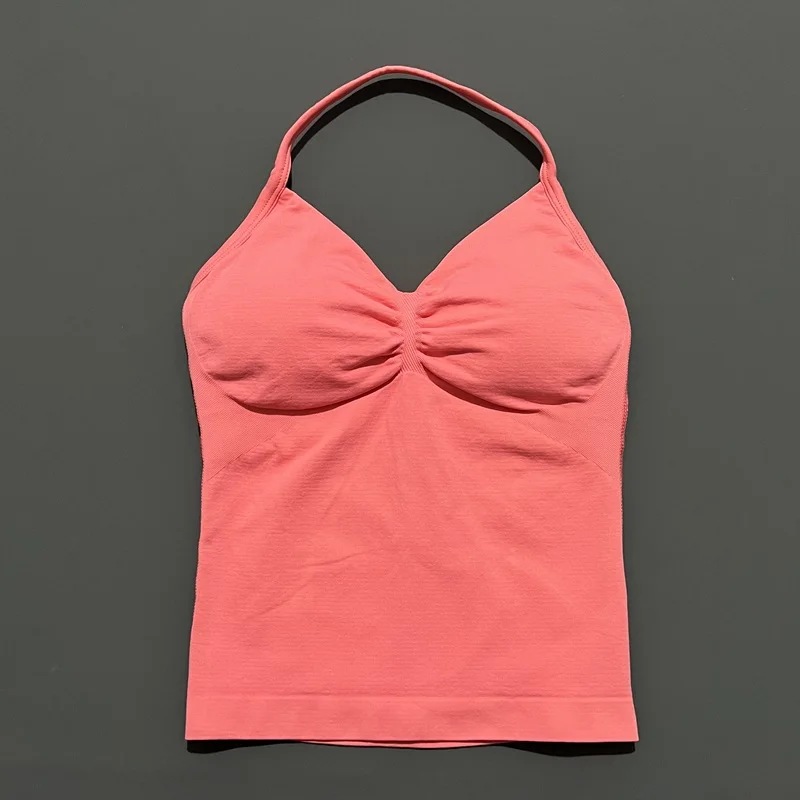 HISTELLO Df Dupe Gym Longline Strappy Top Yoga Vest Woman Backless Tank Tops Sports Fitness Bras Running Workout Gym Halter 113 Sd6f5979d68ec456b936b3eb2d6955173c