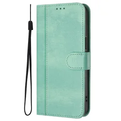 Vintage Leather Wallet Case - Smart Flip Phone Back Cover for Honor X9C Smart 5G (YB0898)