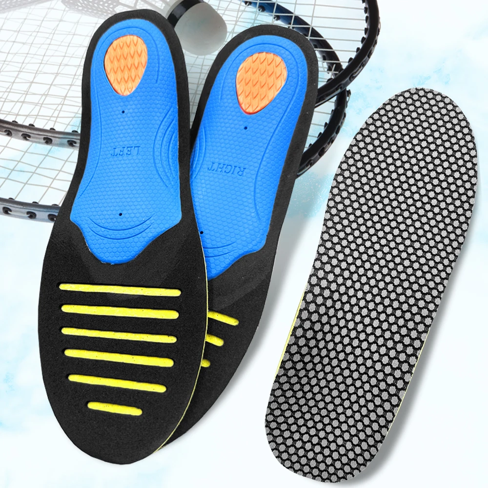 Sportschuhe Einlegesohlen für Füße Fußgewölbeunterstützung Fuß Einlegesohle von Plattfüßen orthopädische Einlegesohle Schuhsohle für Männer Frauen Plantarfasziitis – Detail 7