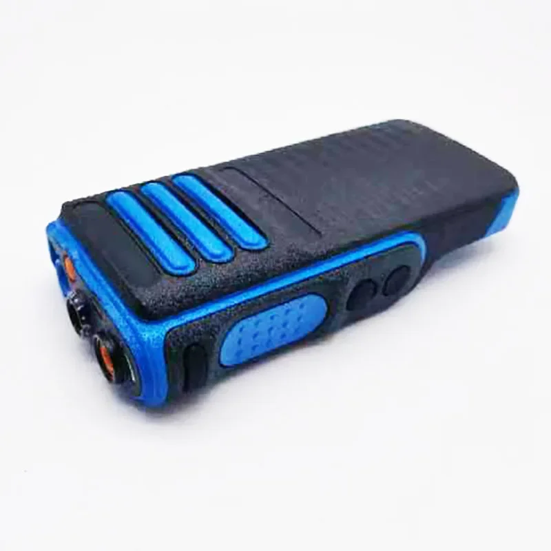 Set Front Cover Case Housing w/ Volume Channel Knobs for Motorola DGP8050EX DGP8050-EXTREME Two Way Radio Walkie Talkie