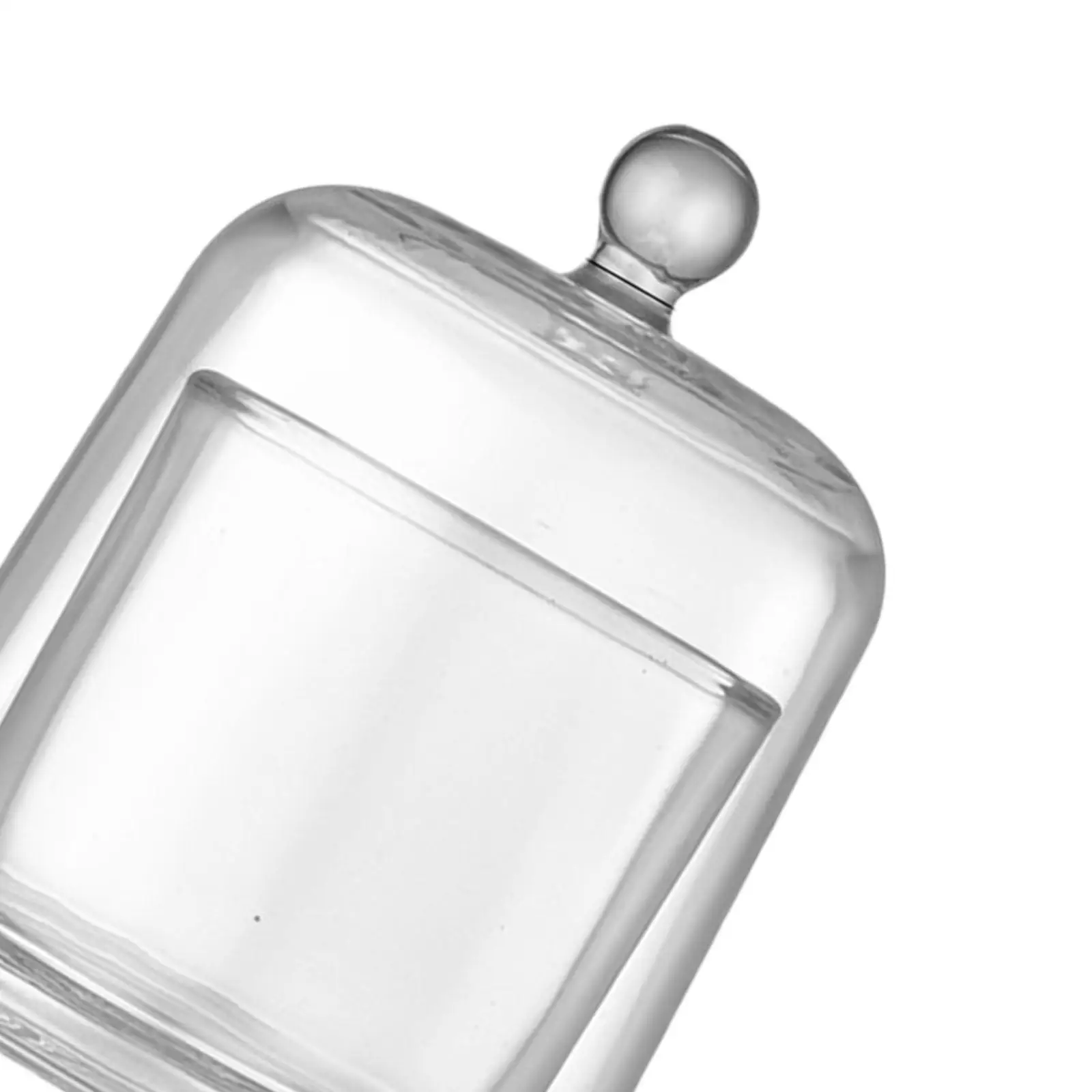 Glass Cloche Dome Transparent Gifts Bell Jar Display Case for Collectibles Watch Keepsakes Small Desserts Pillar Candles