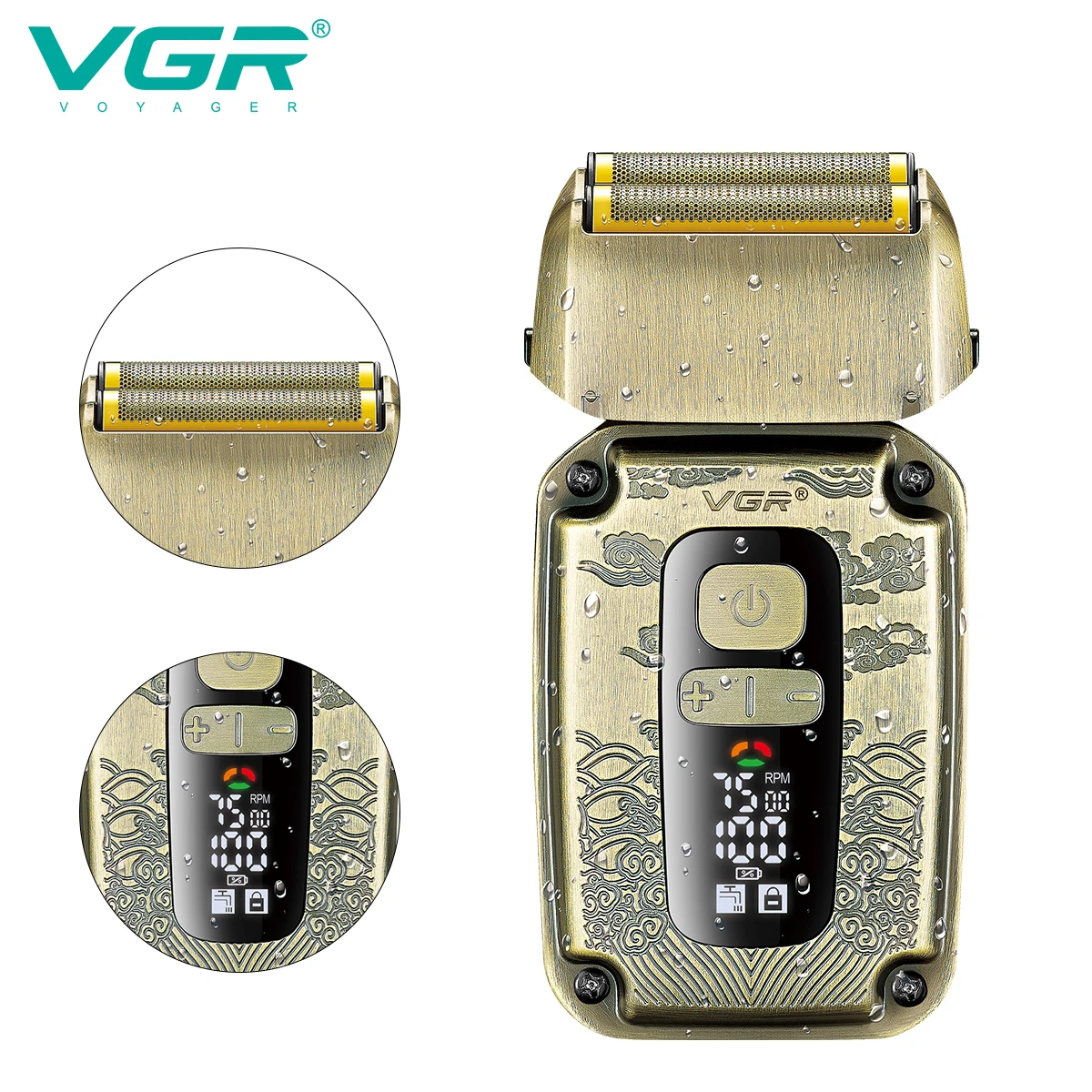 VGR-337 ماكينة حلاقة كهربائية محمولة ماكينة حلاقة...