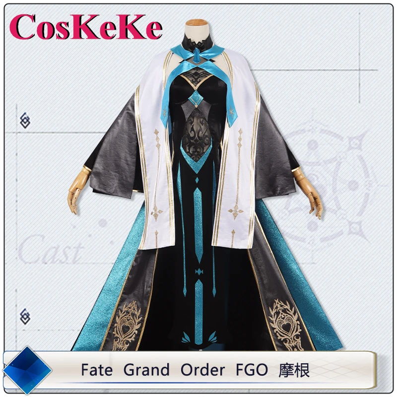

【Customized】CosKeKe Morgan Cosplay Game Fate/Grand Order FGO Costume Sweet Elegant Uniform Halloween Party Role Play Clothing