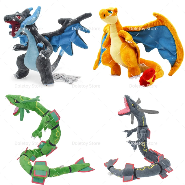 Shiny Rayquaza Gigantamax Charizard Pokemon Dolls Mega Evolution X