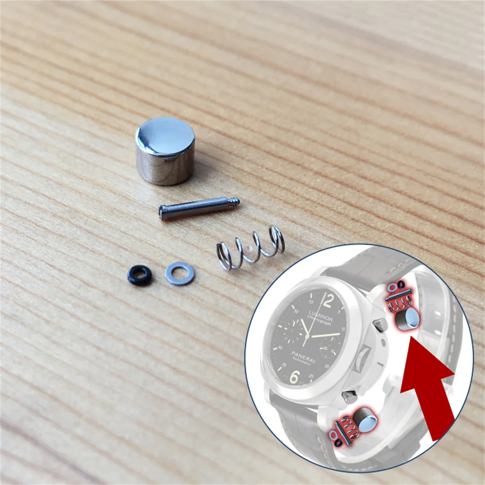 Cronografo Orologio Pulsante Per Panerai Luminer Chrono Orologio Da Uomo Pam00310 Parti Pusher