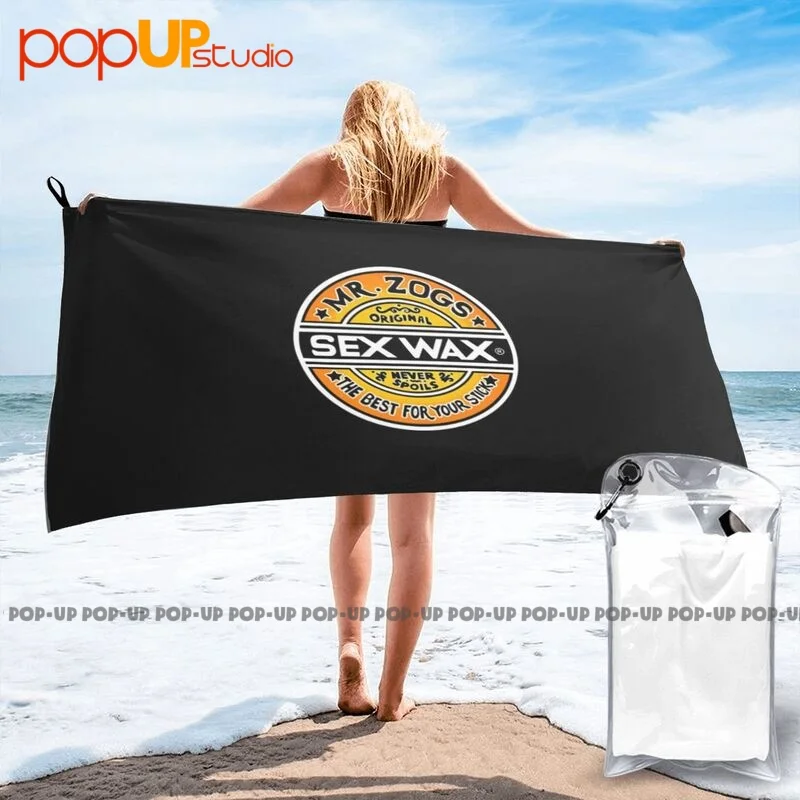 Sex Wax Mr Zogs Surf P-28 Quick Dry Towel New Smooth Microfiber Superfine Fiber
