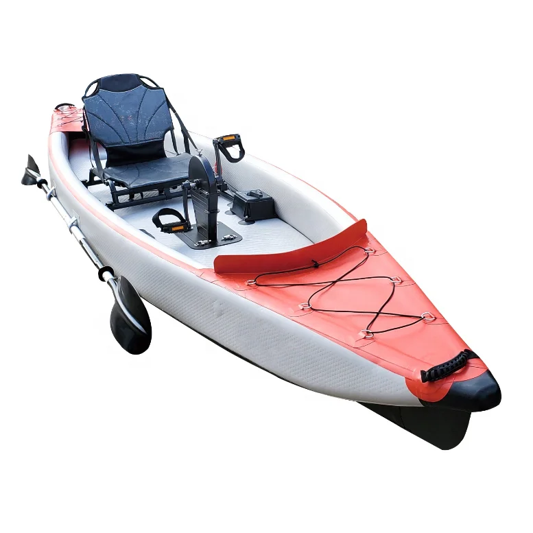 Surfking Customized Color Foot Pedal Drive Inflatable Drop stitch Kayak -  AliExpress