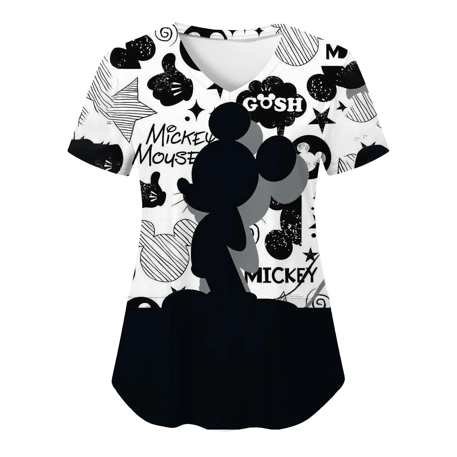 Tops Minnie Mouse T Shirt Disney Shirts Mickey Top Women 2025