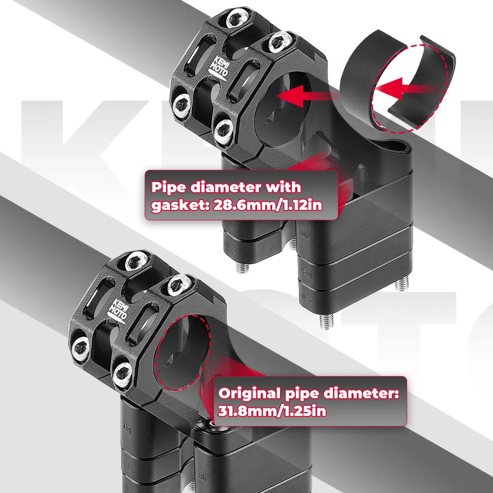 CNC-Lenkererhöhungshalterung für Surron, Halterung für Sur-Ron Light Bee X S L1E, für Talaria Sting MX3 MX4 Elektrofahrrad – Detail 11