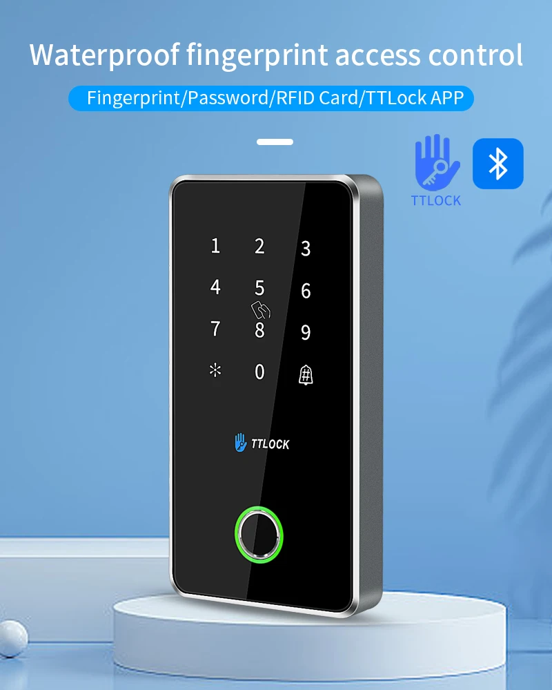 TTLock APP Remote Control Standalone Metal Access Controller Reader Support Fing