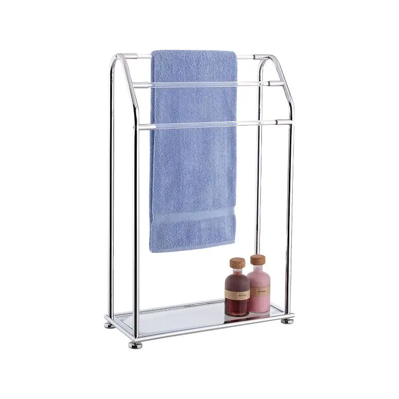 

Three-Bar Acrylic Towel Rack - Chrome