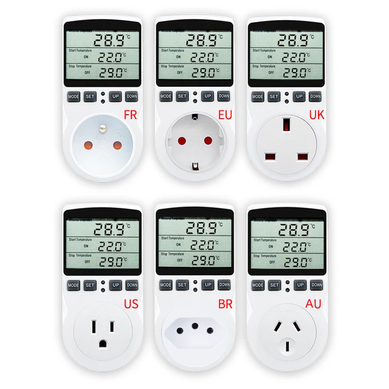 Timer Steckdose Digital Thermostat 220v Temperatur Controller