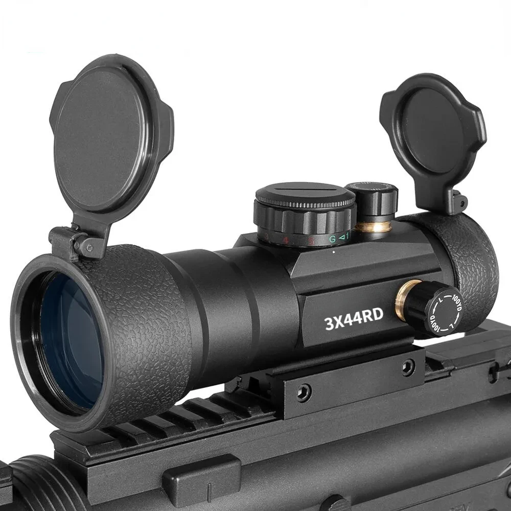 3 X44 Green Red Dot Mirino 2 X40 Red Dot 3 X42 Tactical Optics Mirino Fit 11/20Mm Rail 1 X40 Mirino Per Fucile Per La Caccia