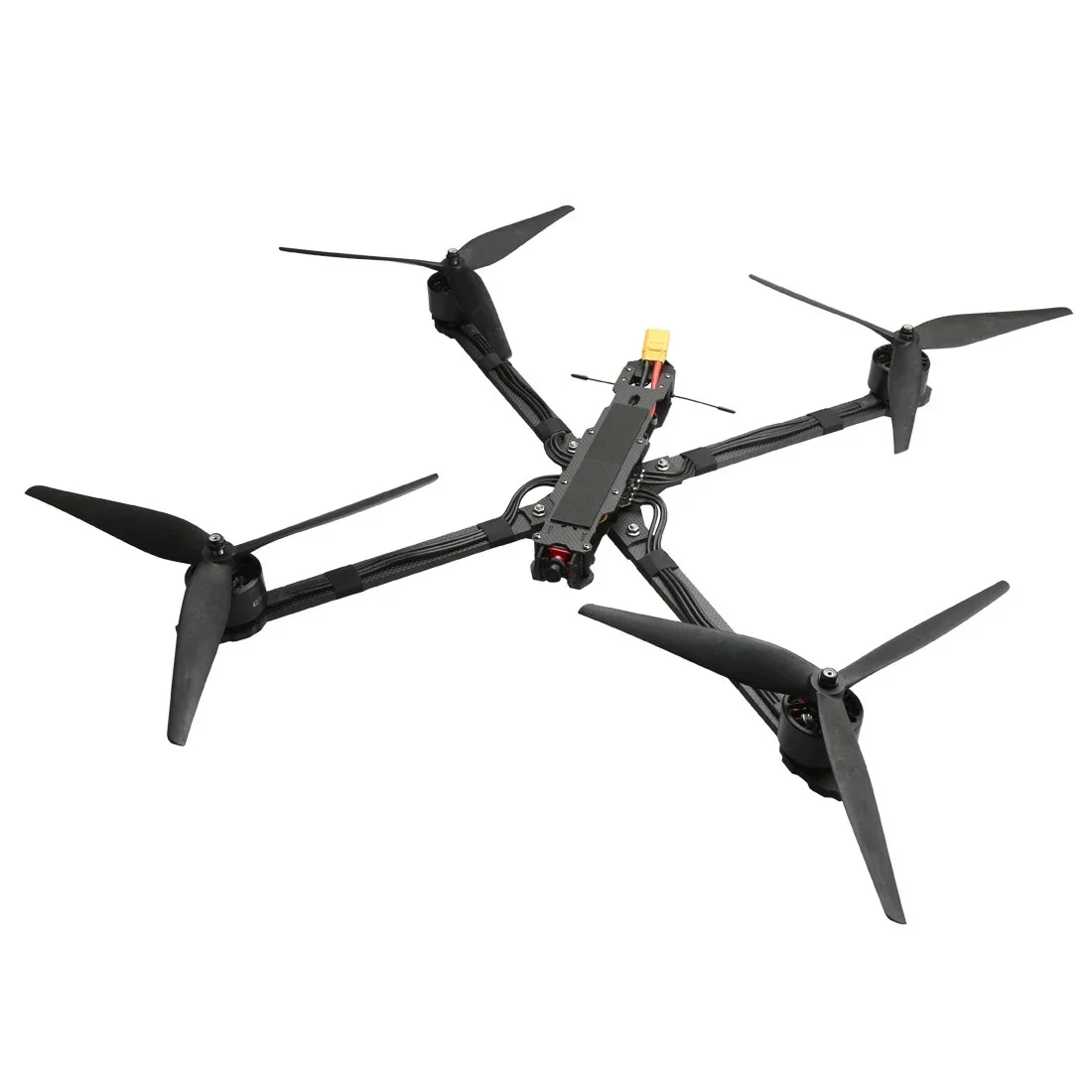 Cadre Drone FPV GX-V4 13/15 pouces Fibre Carbone 7/8mm Bras